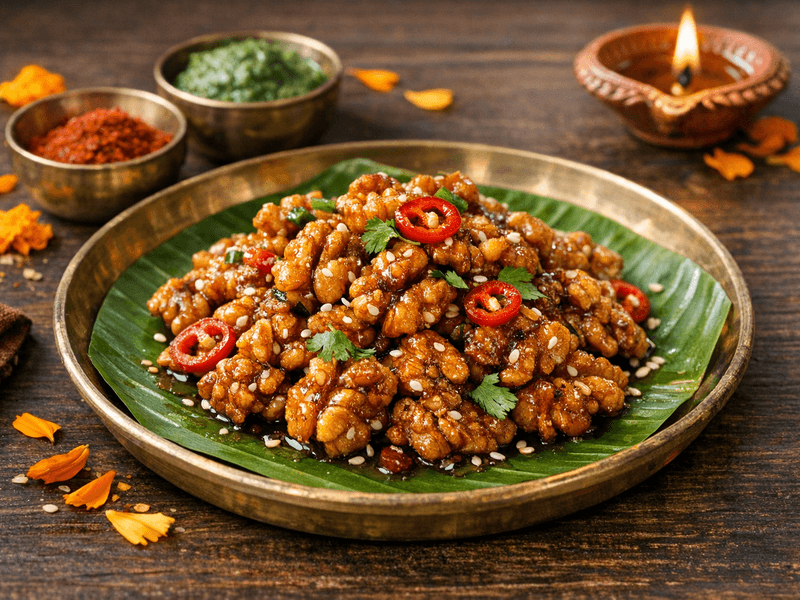 Honey Glazed Walnuts