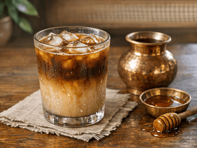 Iced Honey Coffee