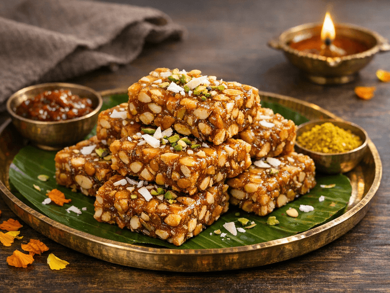 Jaggery Peanut Bar