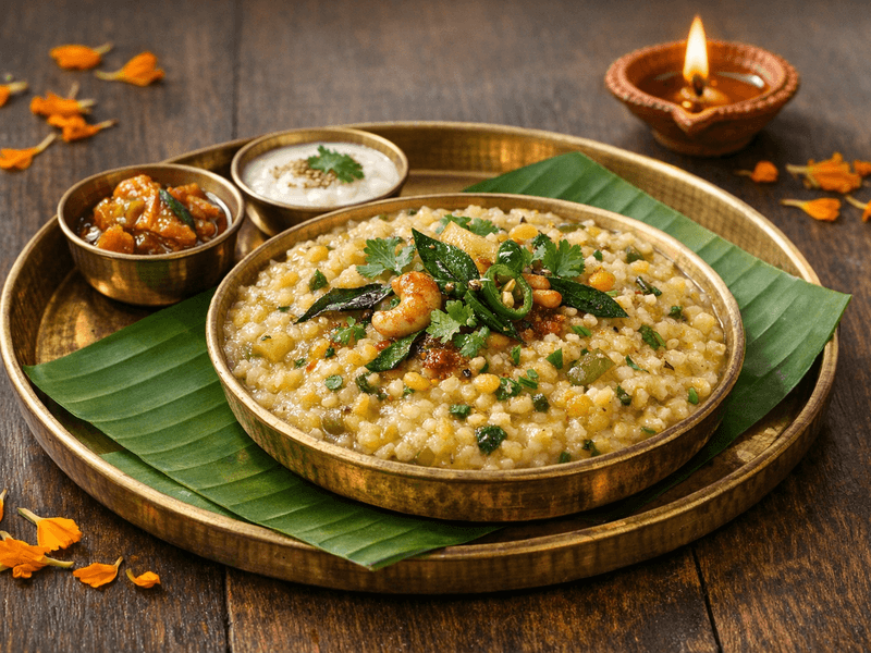 Jowar Moong Dal Lauki Daliya