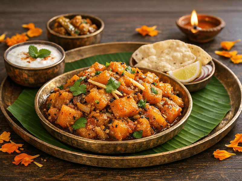 Kaddu ki Sabzi (Haryanvi)