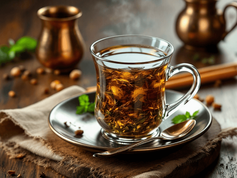 Karpooravalli Herbal Tea