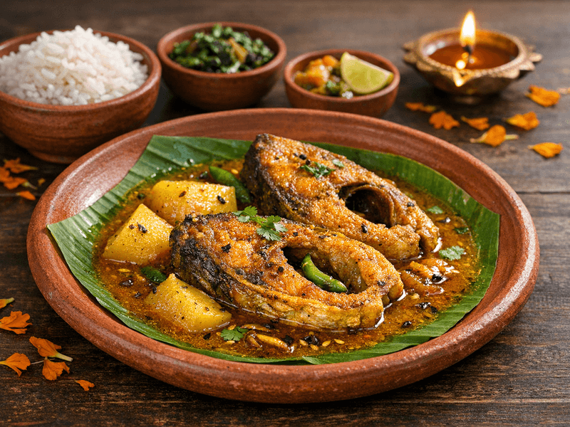 Katla Macher Jhol
