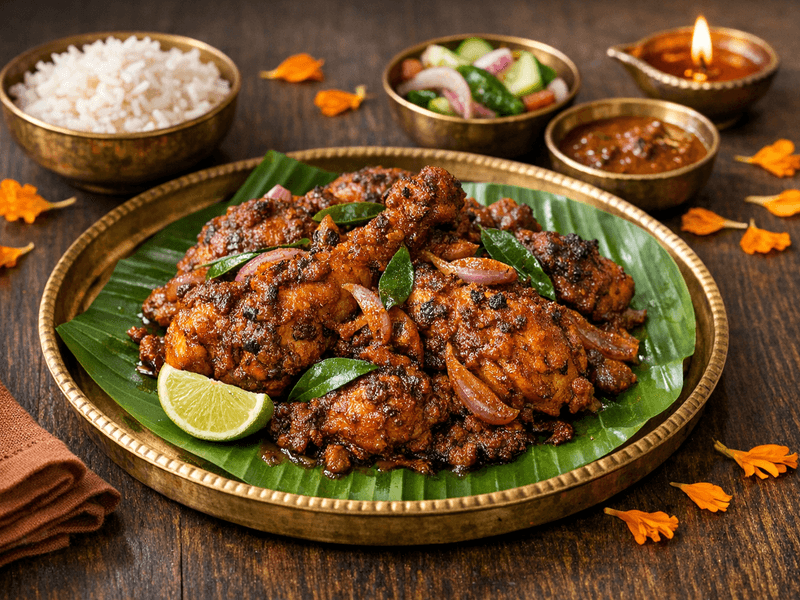 Kerala Chicken Roast
