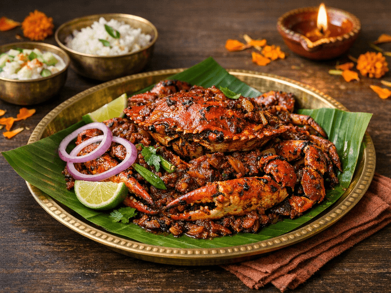Kerala Crab Roast