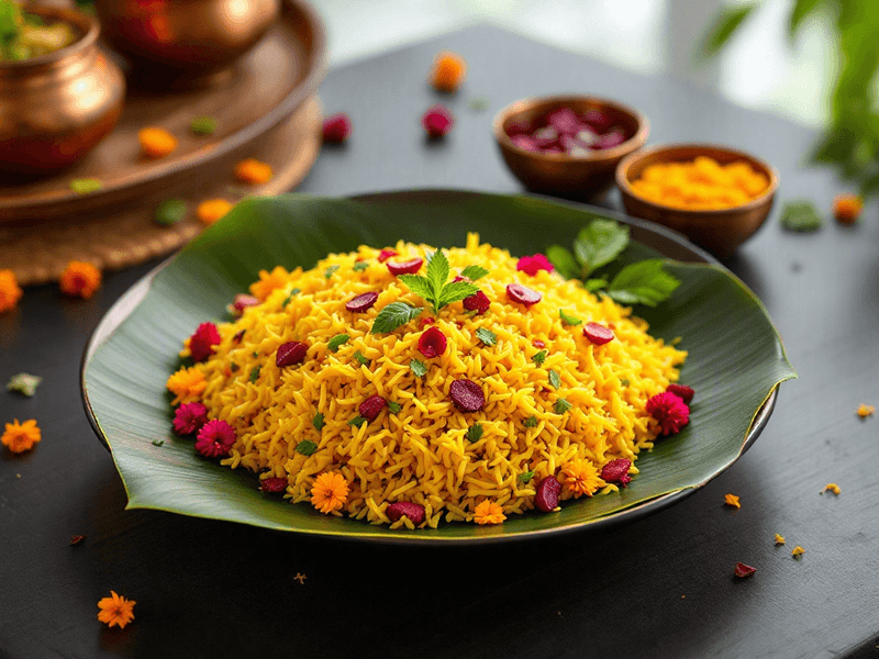 Kerala Matta Rice Cooked
