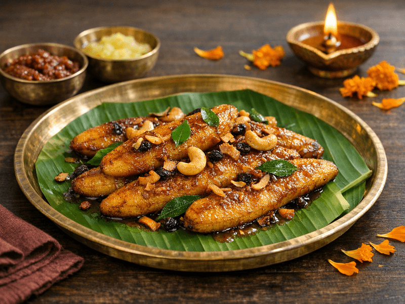 Kerala-Style Ghee Roasted Banana