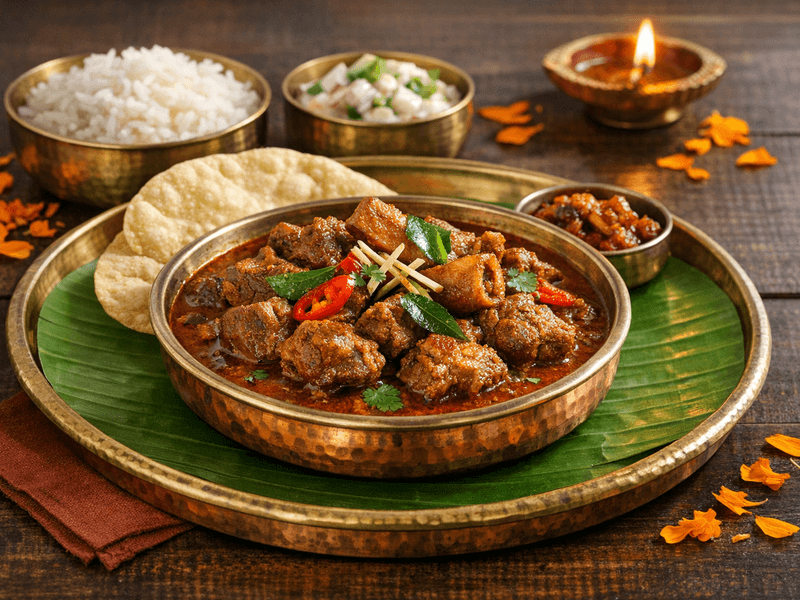 Kerala Style Mutton Curry