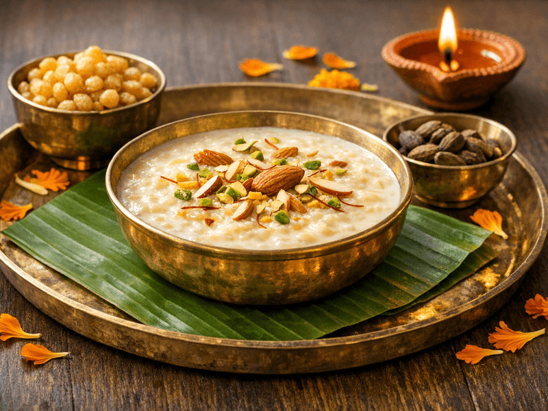 Kheer with Almonds