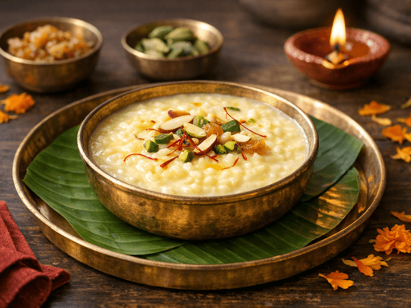 Kheer with Saffron