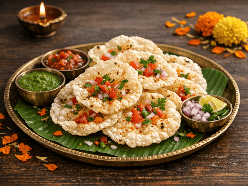 Khichia Papad