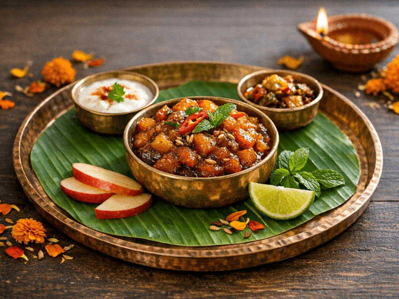 Kullu Apple Chutney (Sweet)