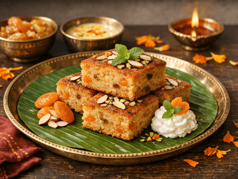 Ladakhi Apricot Cake