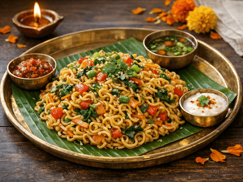 Ladakhi Maggi (Maggi Tibetan)