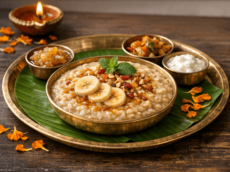 Ladakhi Tsampa Porridge