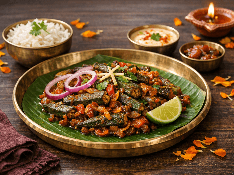 Lady's Finger Masala