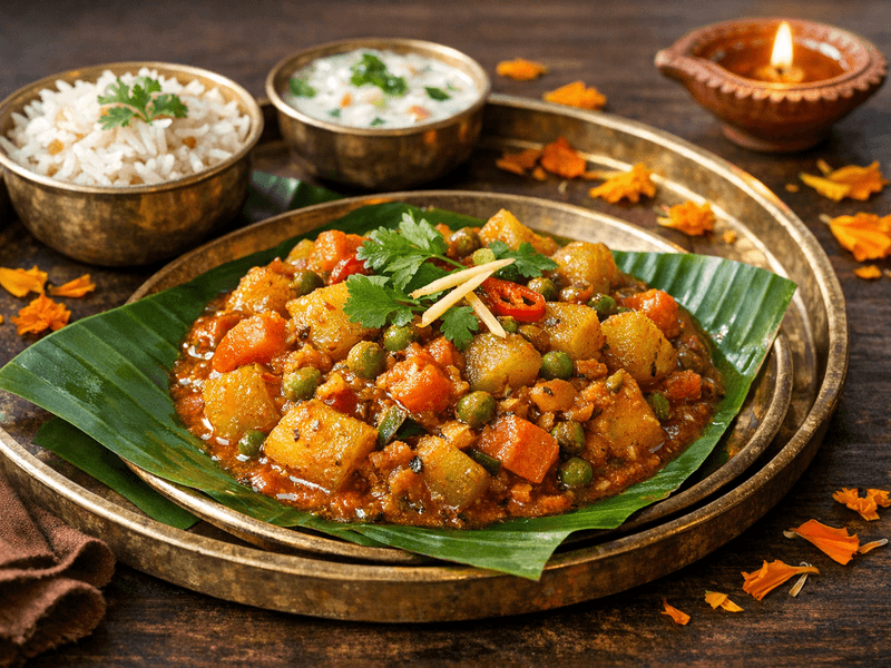 Lauka Vegetable Curry