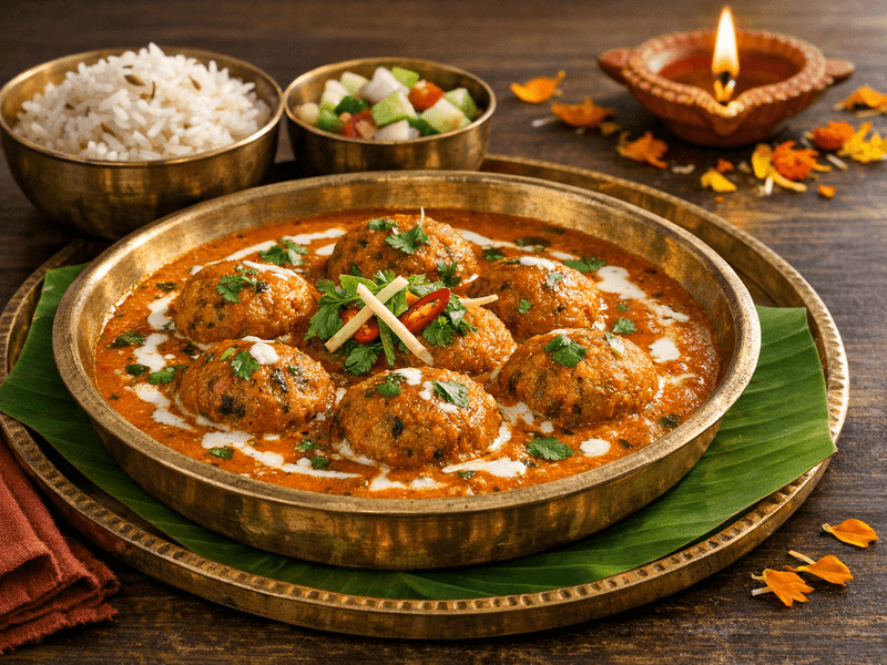 Lauki Kofta Curry
