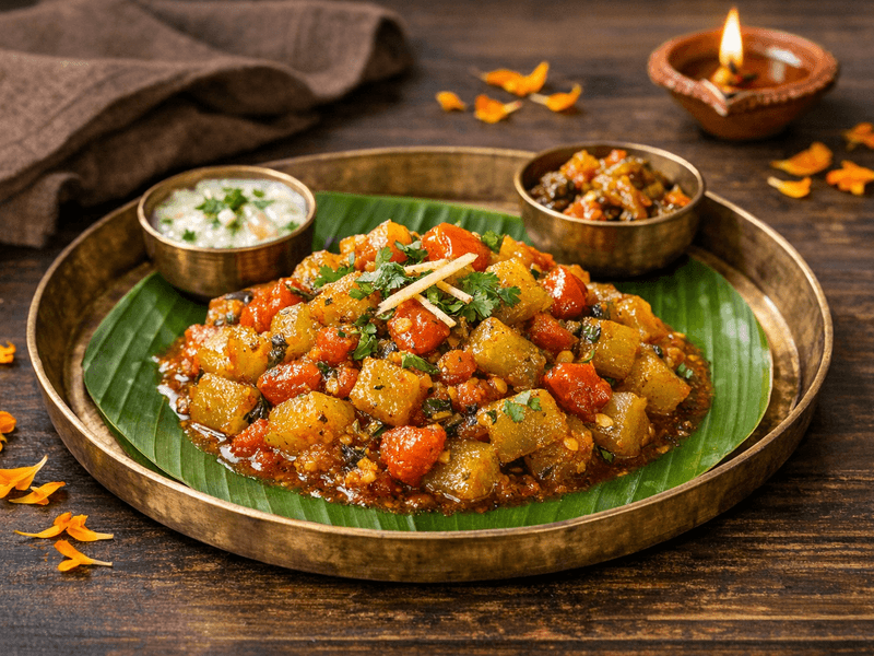 Lauki Tamatar Sabji