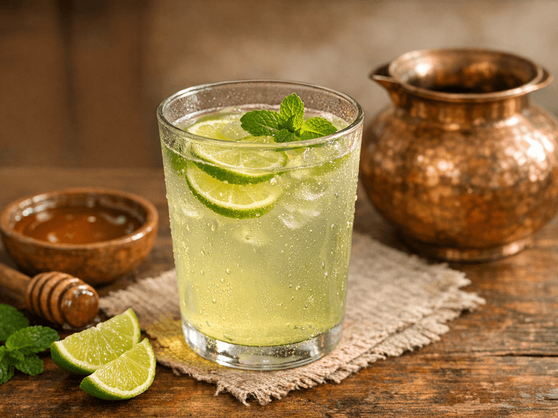 Lime Juice Mixer with Honey