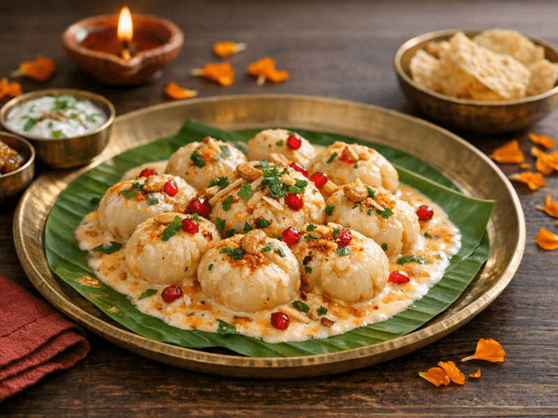 Litchi with Curd
