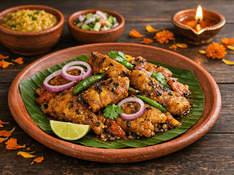 Maach Bhujia (Bihari)