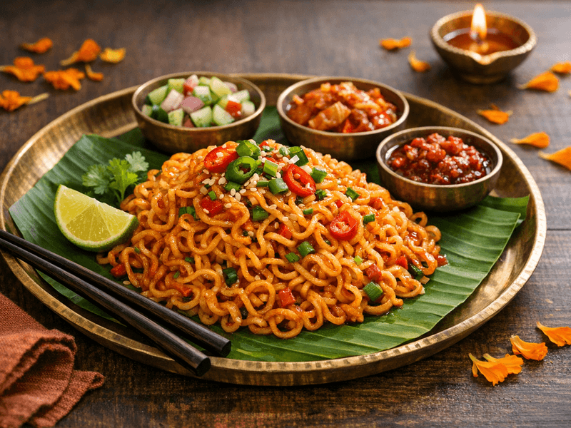 Maggi Korean Spicy Noodles