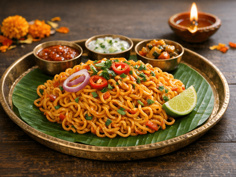 Maggi Tikha Masala Noodles