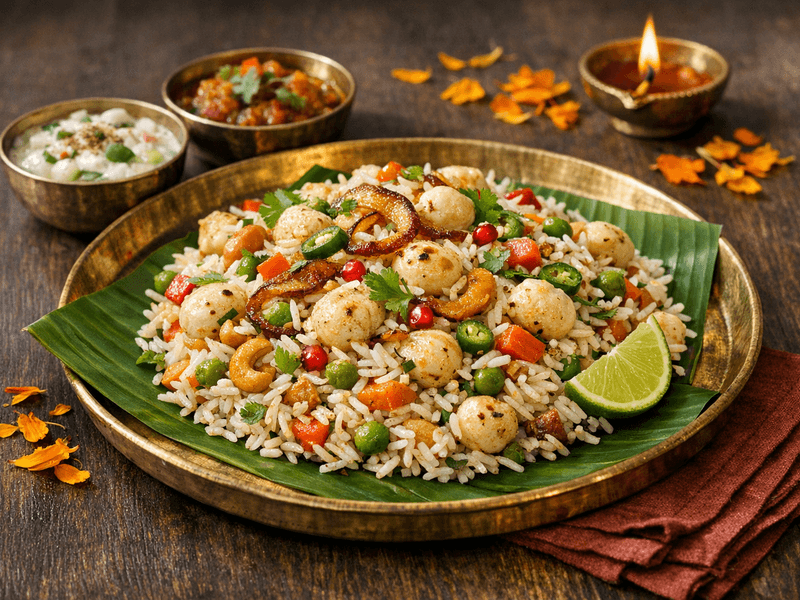 Makhana Pulao
