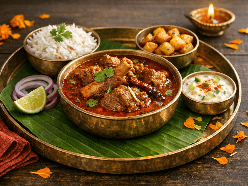 Mamsam Curry (Telangana)