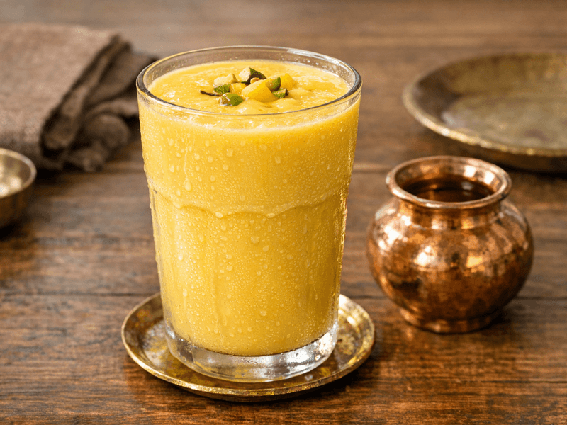 Mango Shake with Skim Milk