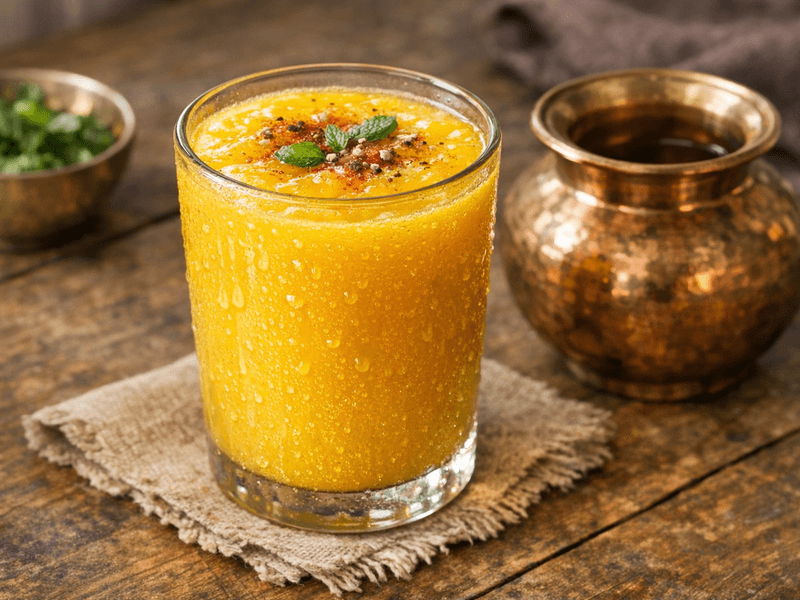 Mango Shake Without Milk