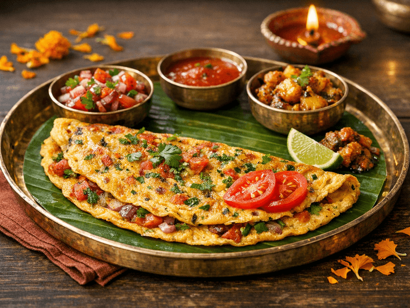 Masala Omelette