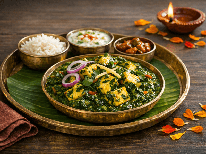 Methi Paneer Sabji