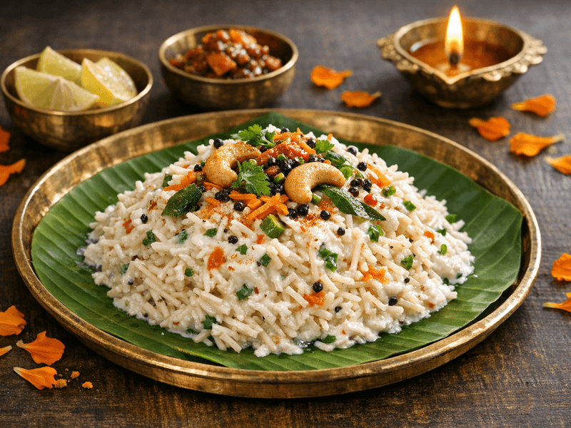 Millet Sevai Curd