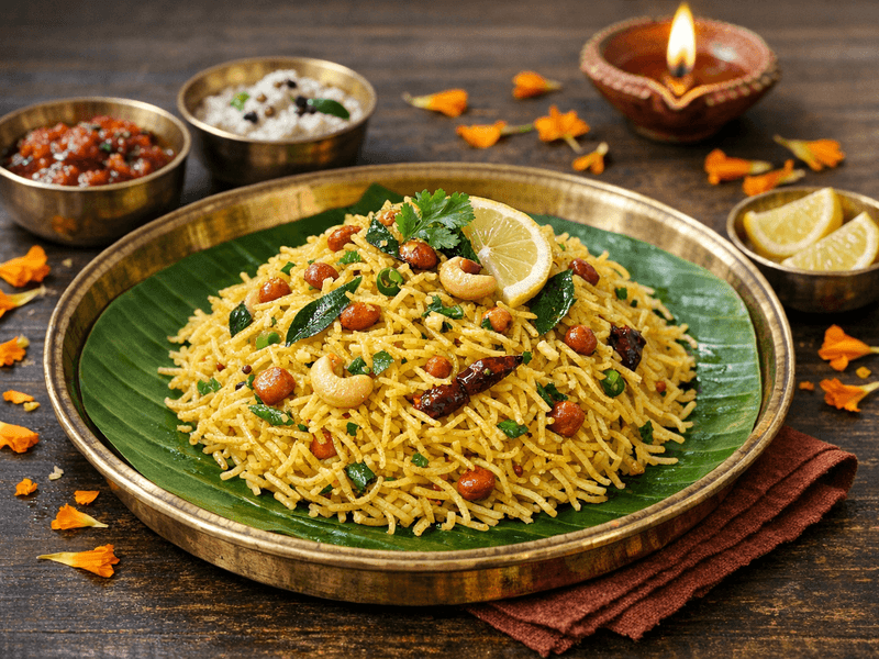 Millet Sevai Lemon