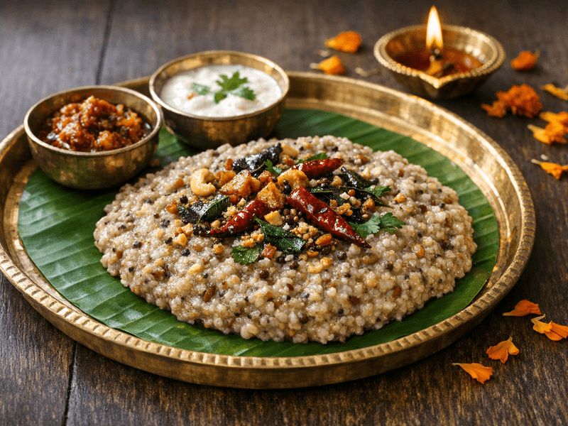 Mixed Millet and Horse Gram Porridge
