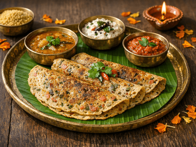 Mixed Millet Dosa