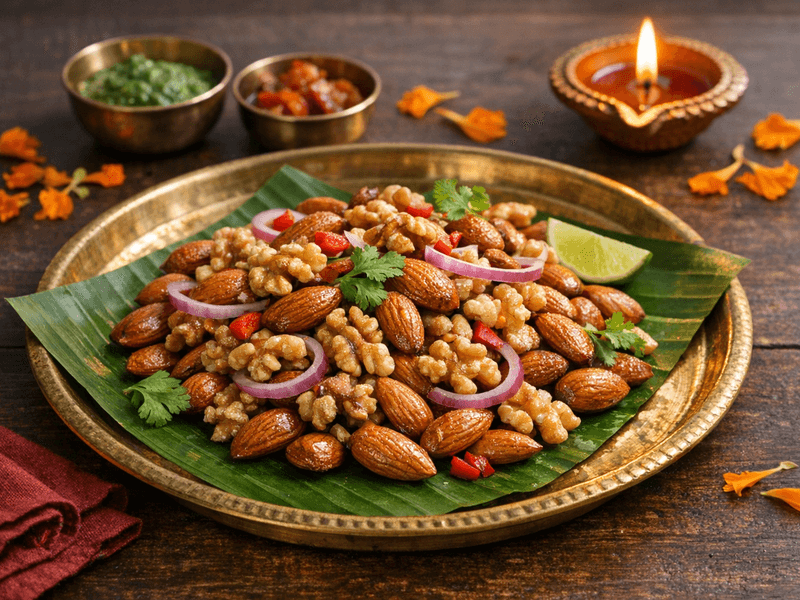 Mixed Raw Nuts (almond and Walnut)