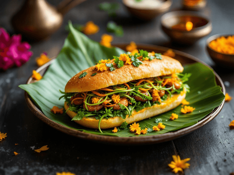 Mixed Sprouts Sandwich