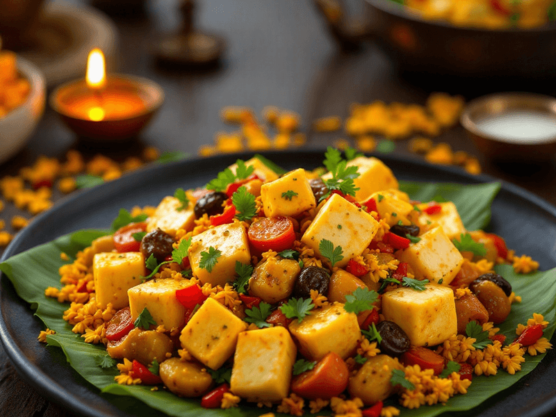 Mixed Vegetable with Paneer