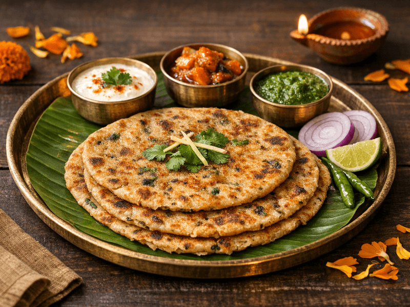 Mooli Paratha (Haryanvi)