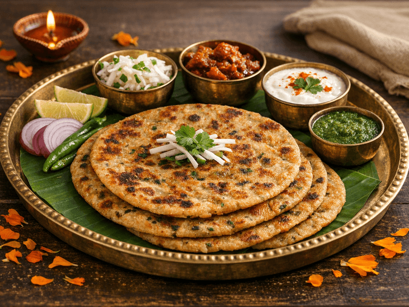 Mooli Paratha (Rajasthani)