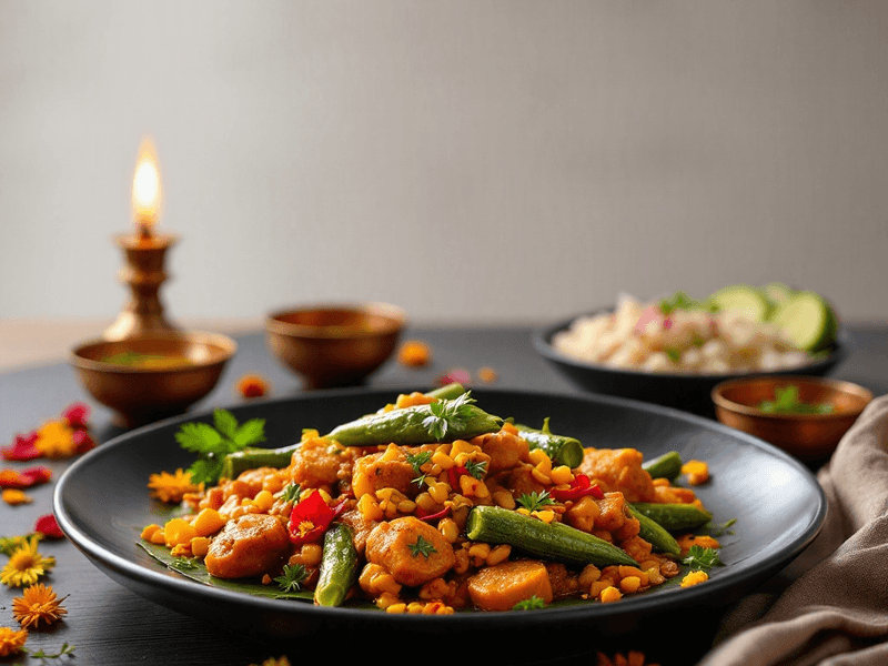 More Kulambu with Okra