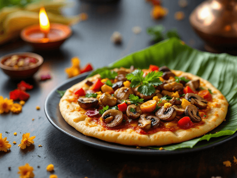 Mushroom Pizza