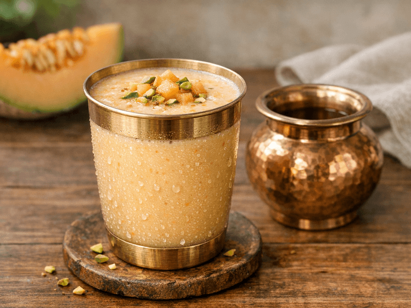 Muskmelon Milkshake