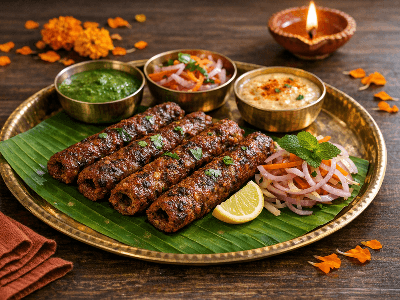 Mutton Seekh Kebab (Karim's)