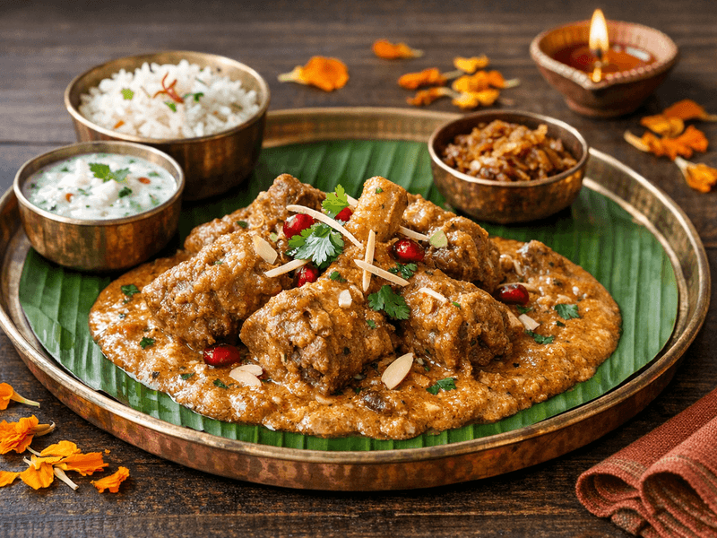 Mutton Shahi Korma (Delhi)