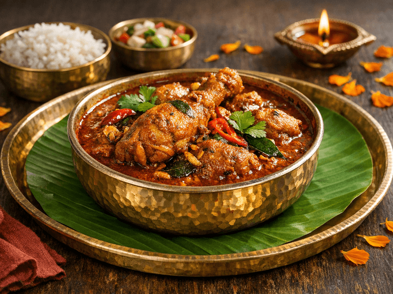 Nadan Kozhi Curry
