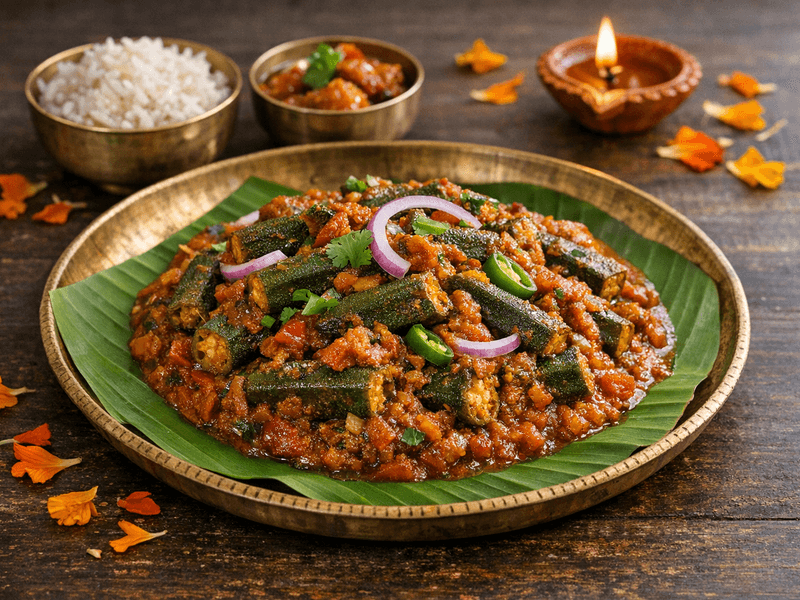 Okra Masala Curry